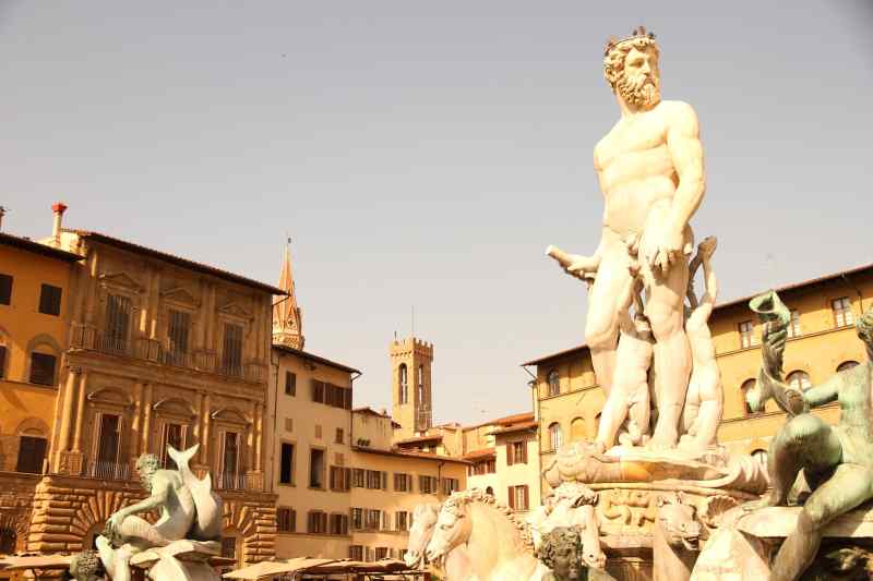 Statue of Neptune in Florence