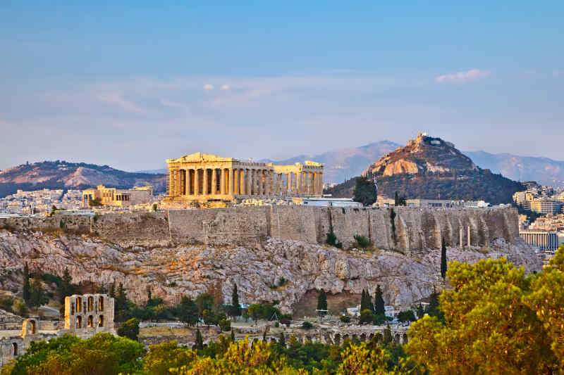 Acropolis in Athens, Greece