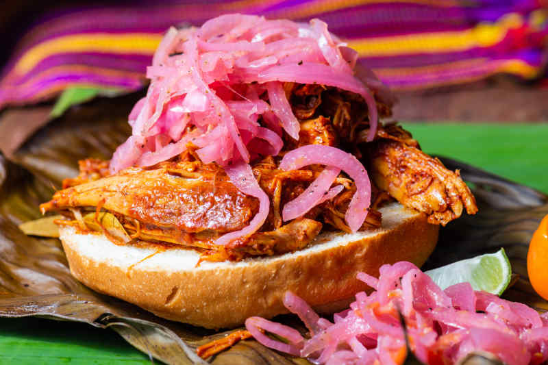 Cochinita Pibil Sandwich