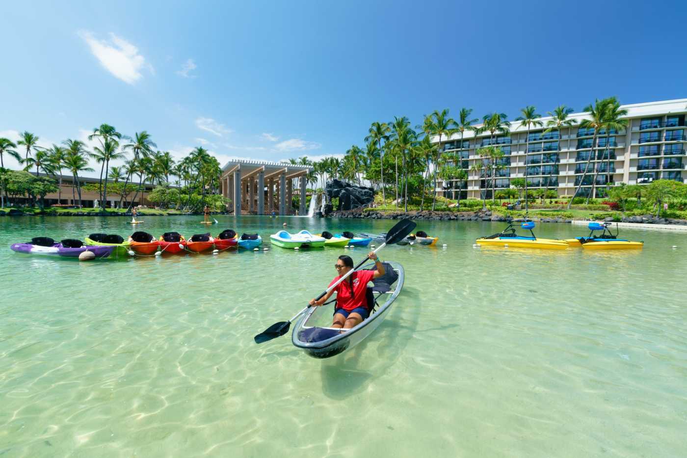 Hilton Hawaiian Village Lagoon Tower, pristine beachfront resort