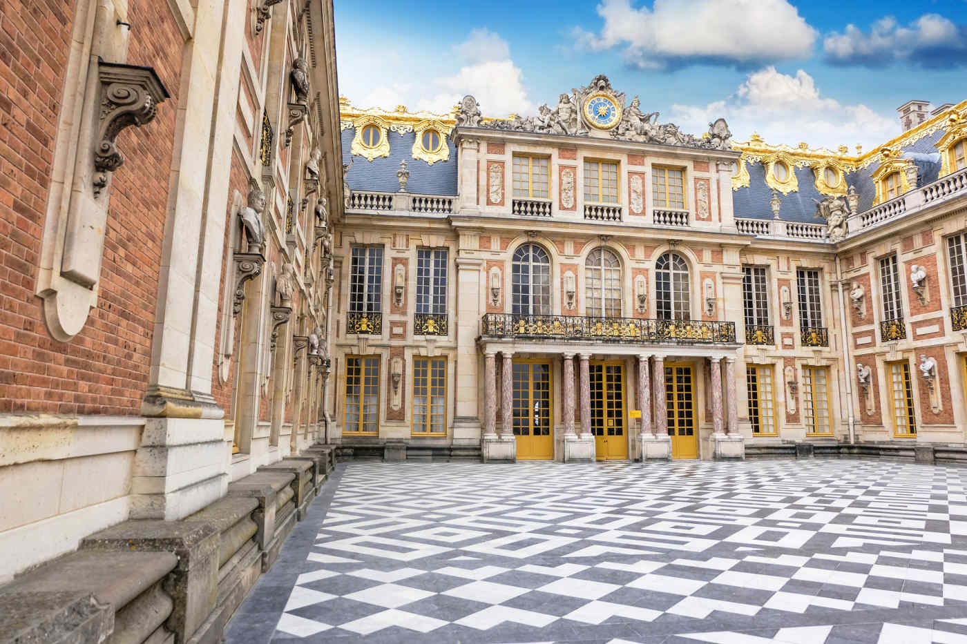 The Marble Court, Palace of Versailles