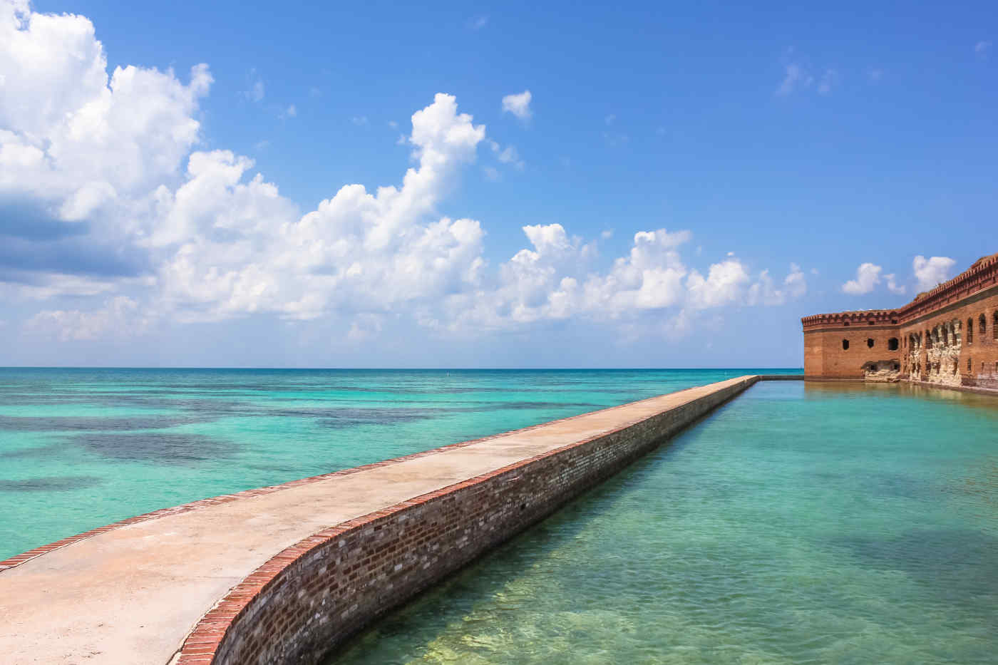 Dry Tortugas National Park in Florida Keys