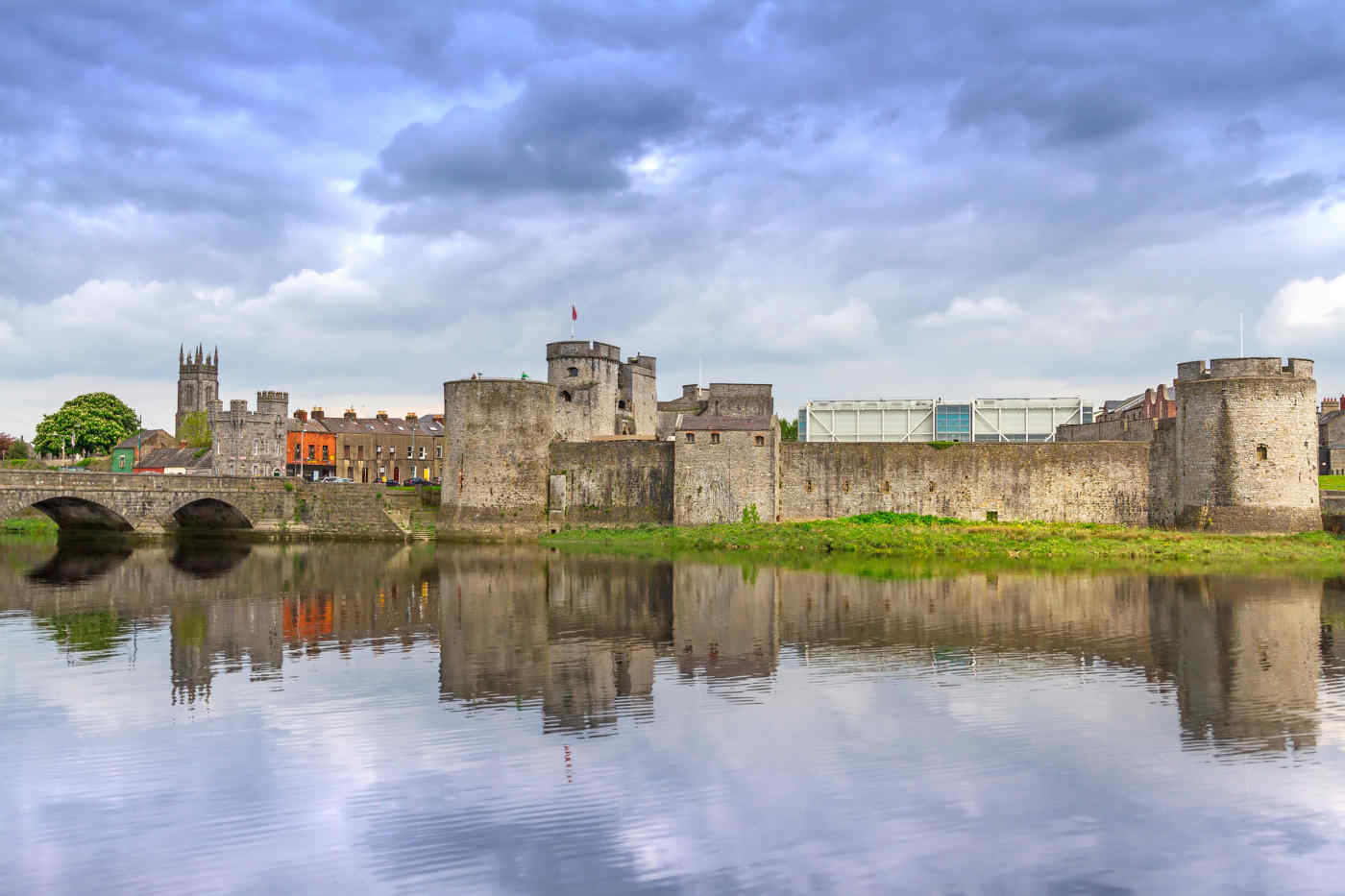 King John's Castle in Limerick, Ireland