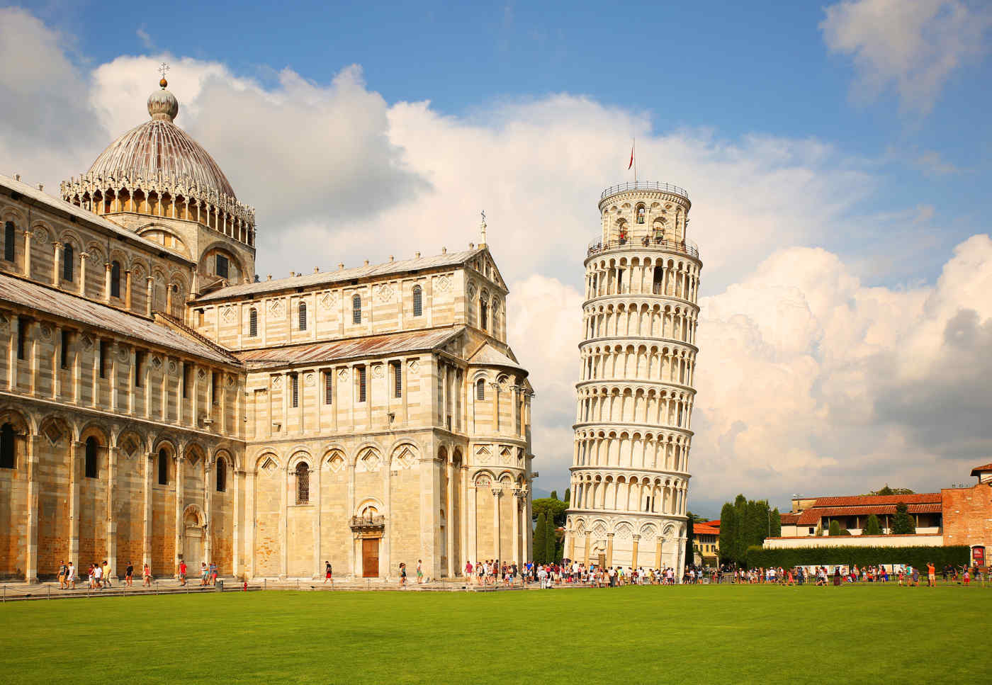Leaning Tower of Pisa in Pisa, Italy