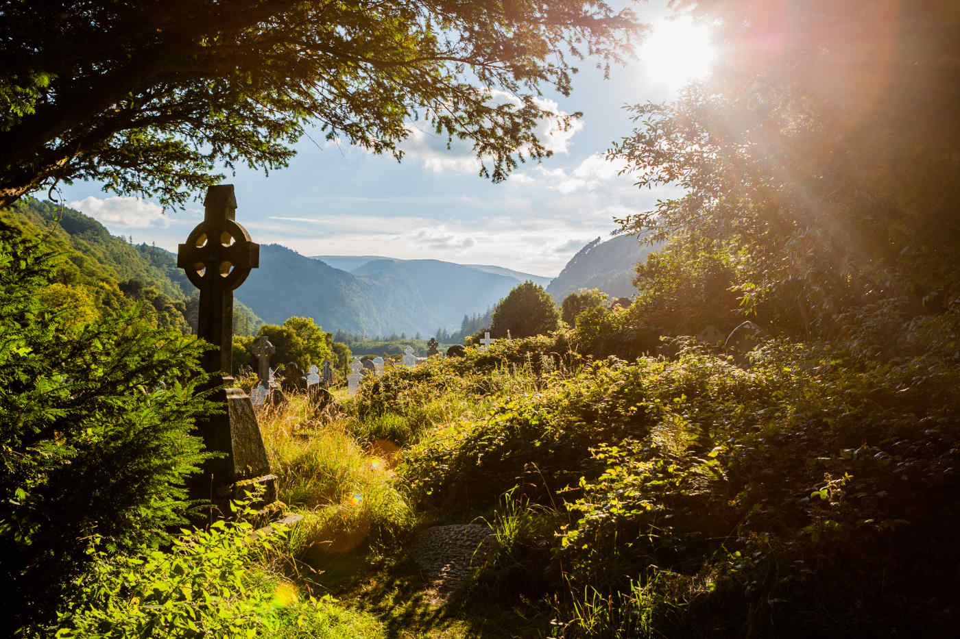 Celtic Cemetery at Glendalough