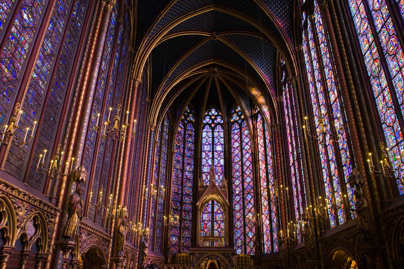 Sainte-Chapelle in Paris, France