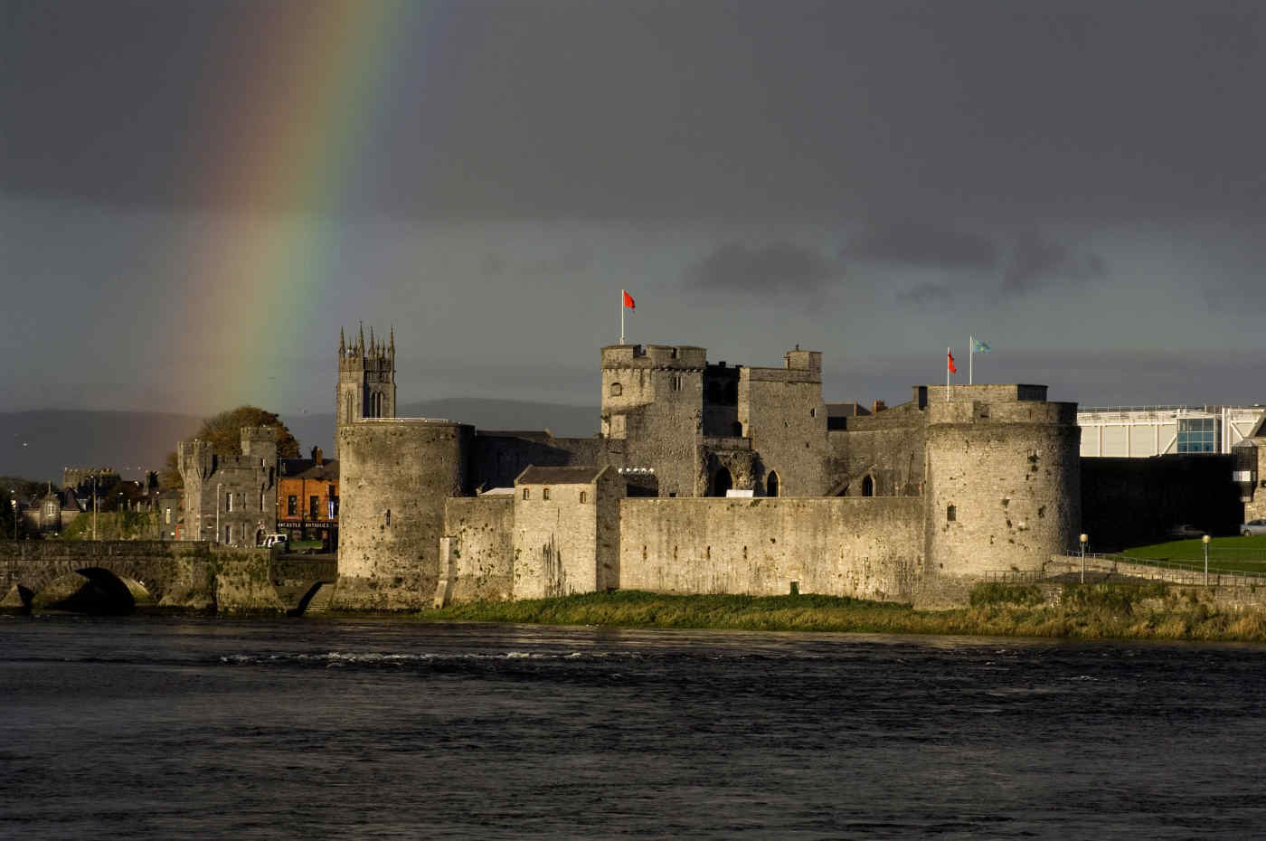 King John's Castle in Limerick, Ireland