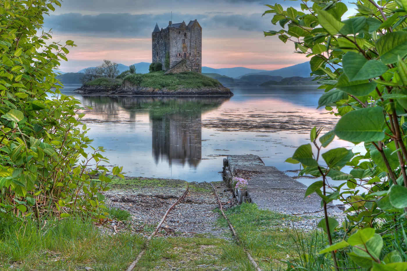 Stalker Castle in Appin, Scotland