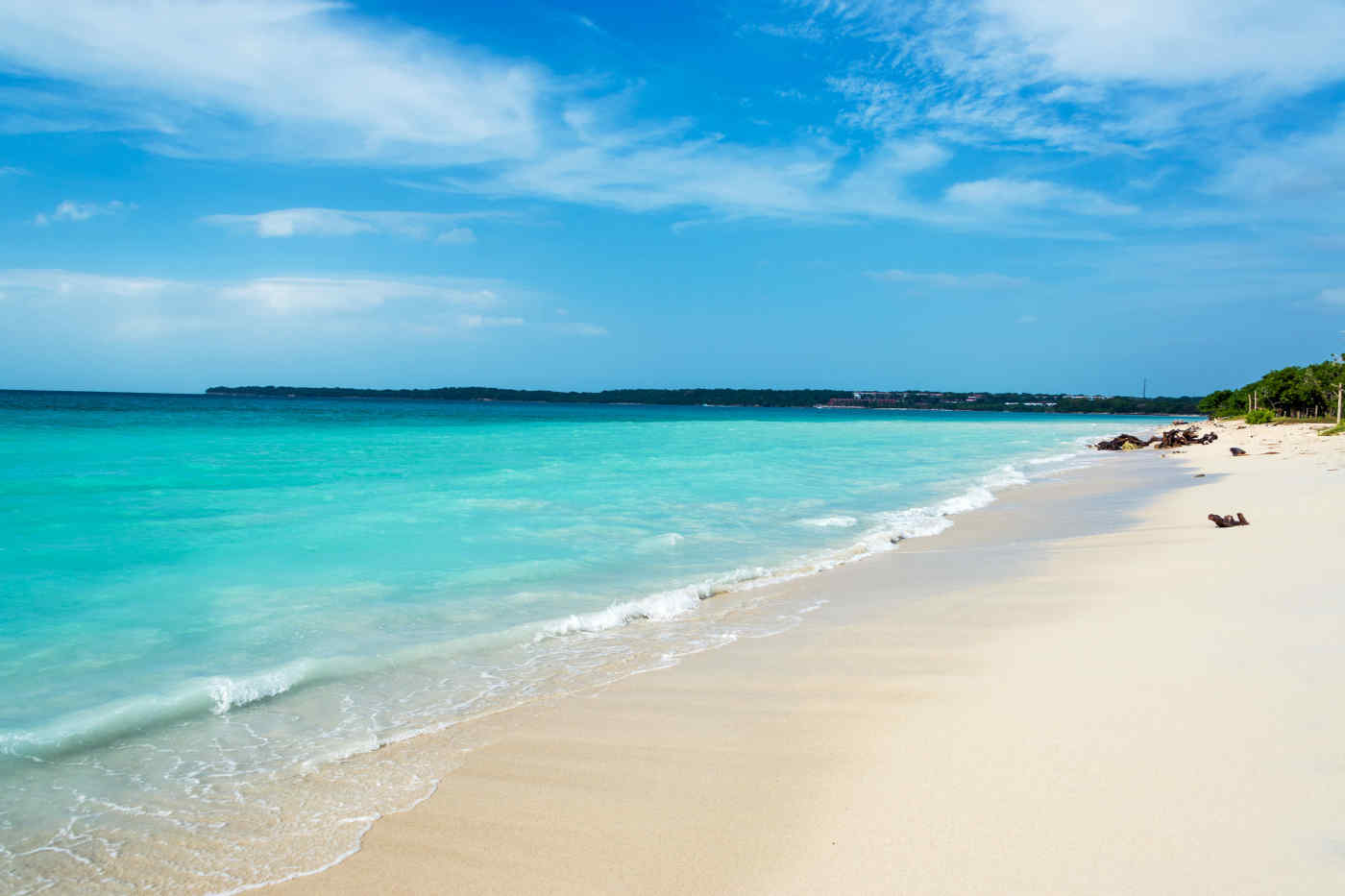 Playa Blanca near Cartagena, Colombia