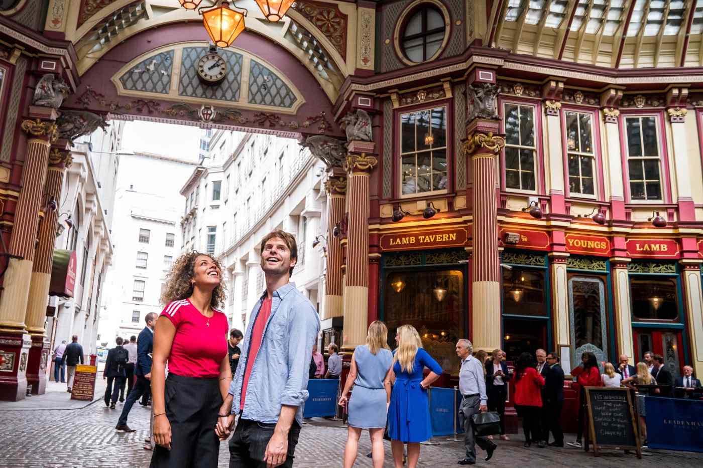 Leadenhall Market in London, England