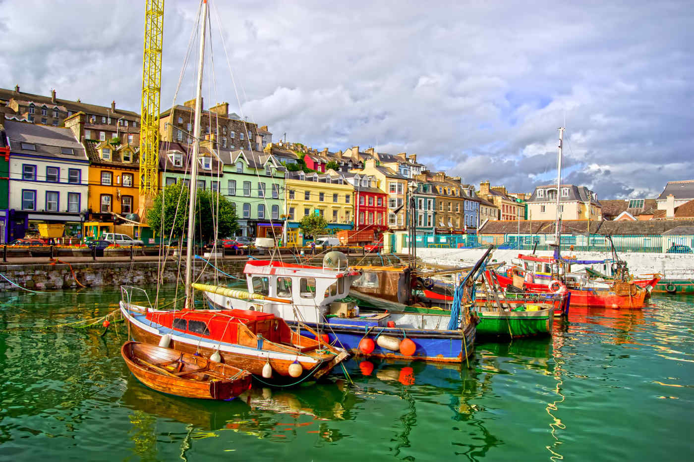 Cobh in County Cork, Ireland