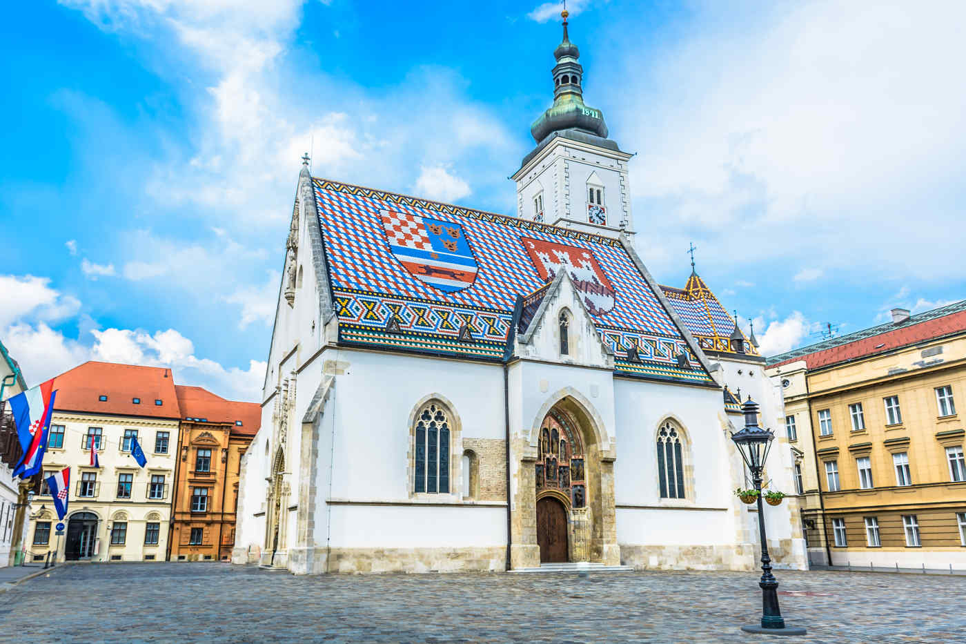 St. Mark's Church in Zagreb, Croatia