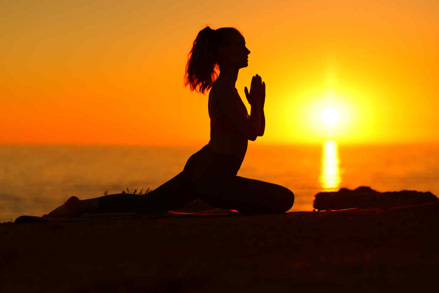 Yoga on the Beach