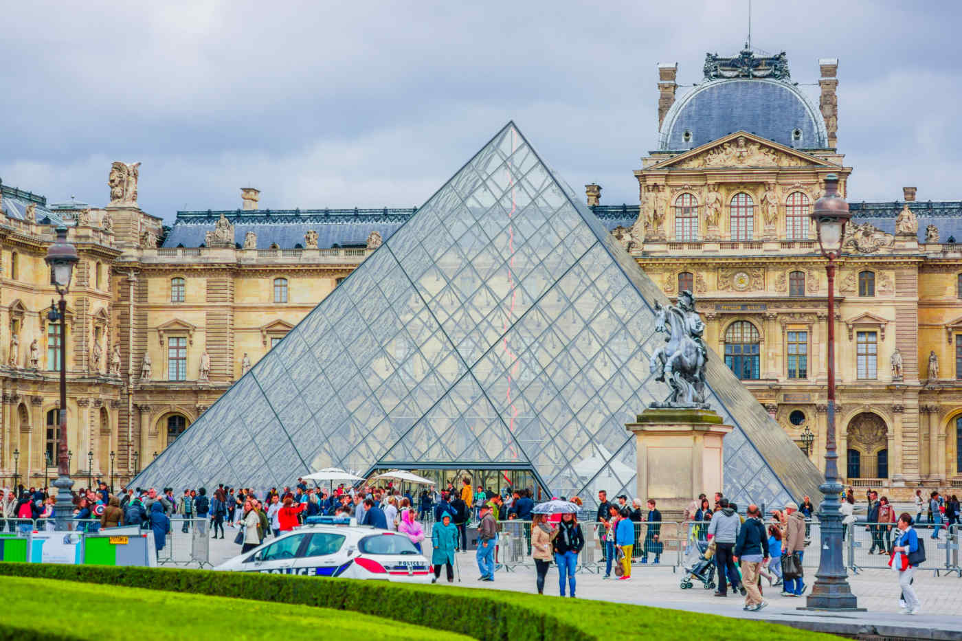 Louvre Museum in Paris, France