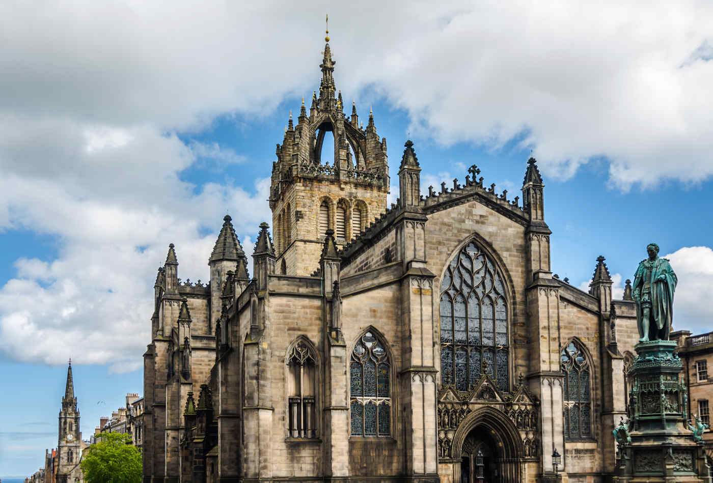 St. Giles Cathedral in Edinburgh, Scotland