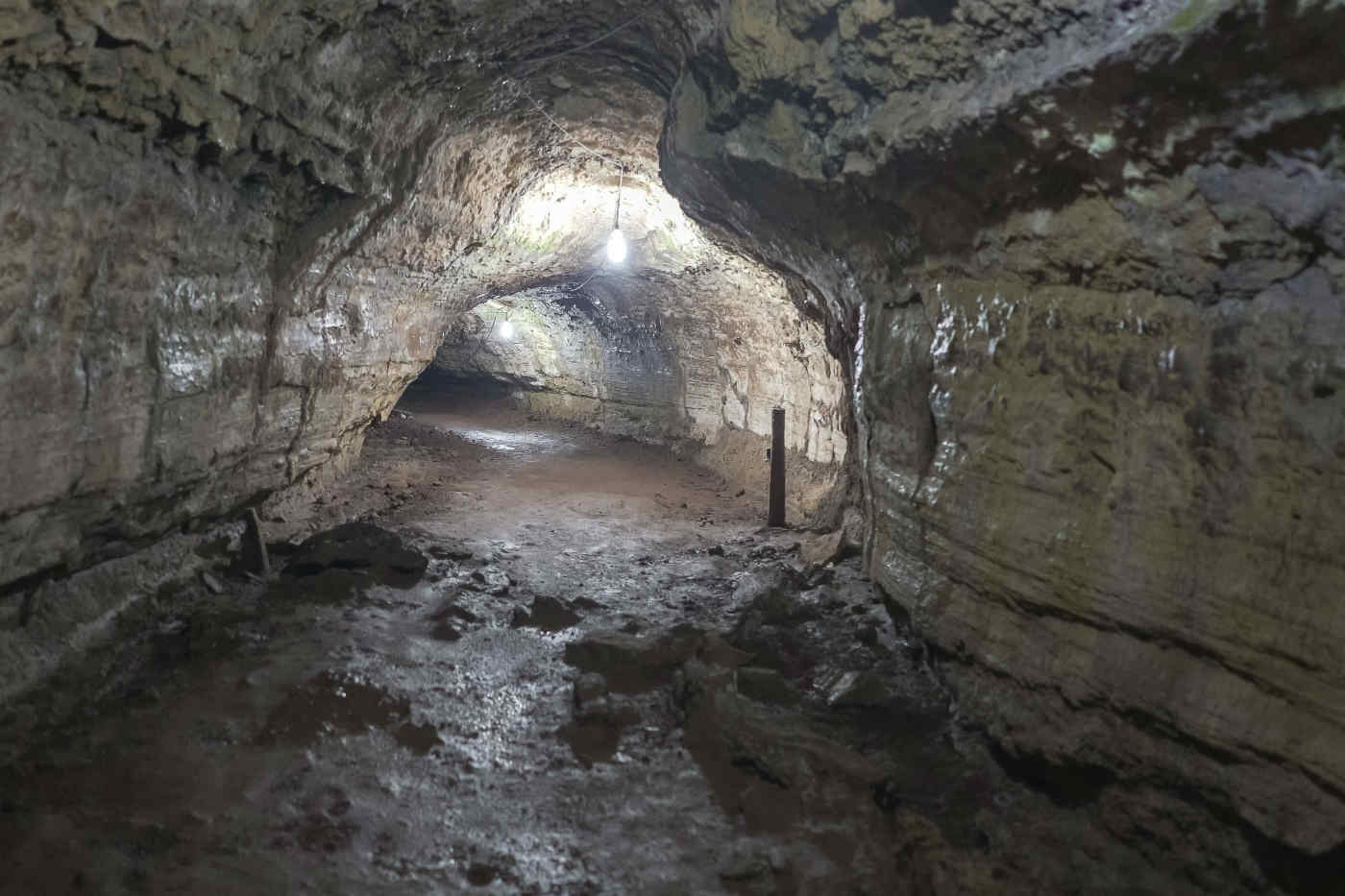 Lava tunnel • Santa Cruz Island