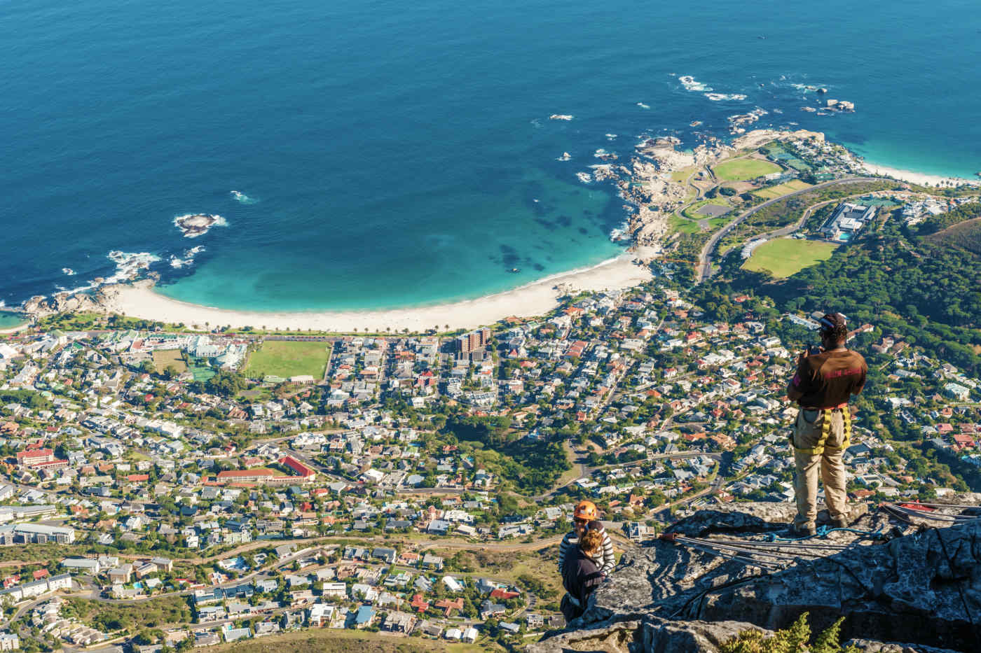 View from Table Mountain in Cape Town