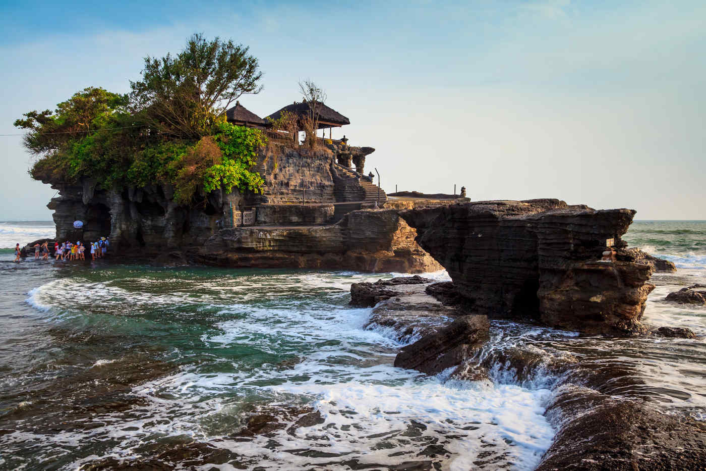 Tanah Lot Temple in Bali, Indonesia