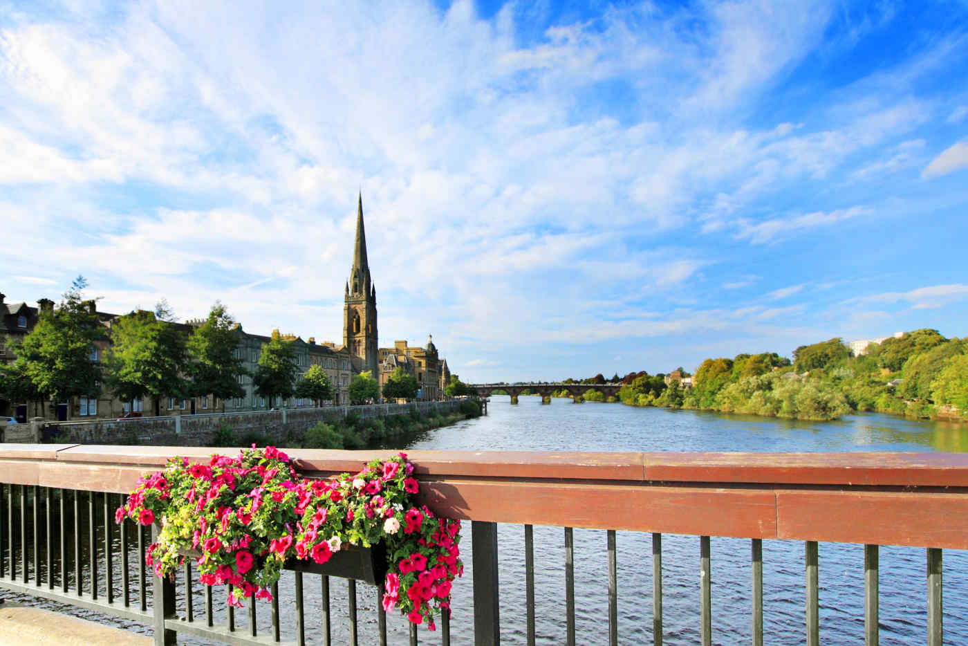 River Tay in Perth, Scotland