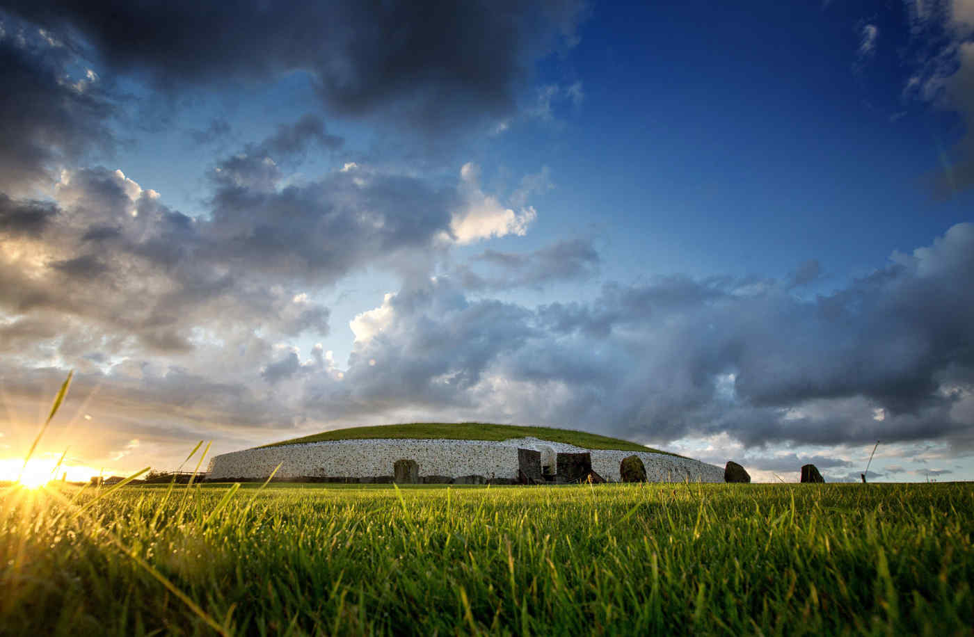 Newgrange in County Meath, Ireland