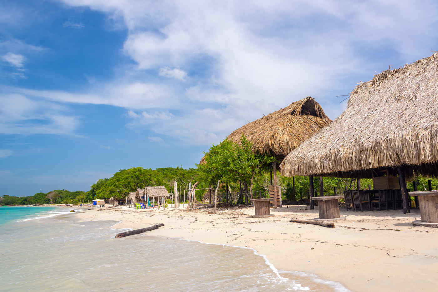 Playa Blanca Beach in Cartagena