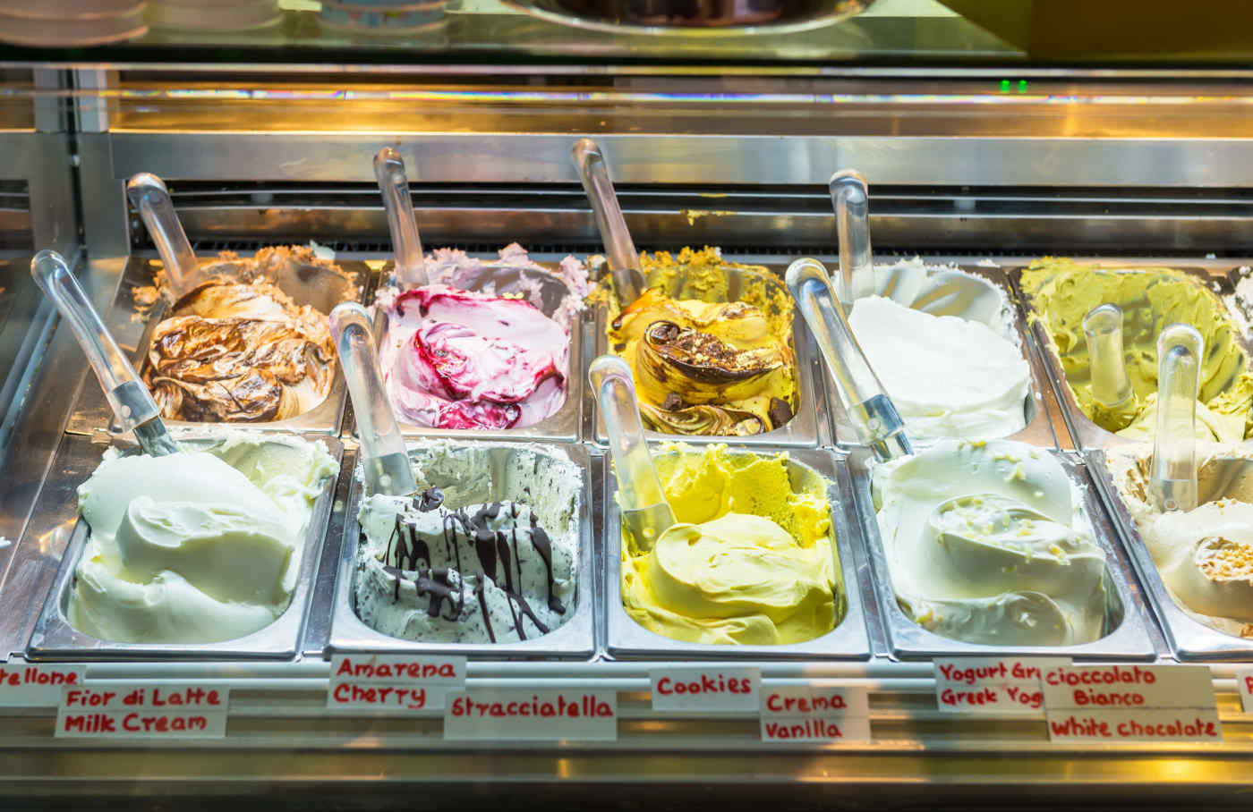 Italian gelato