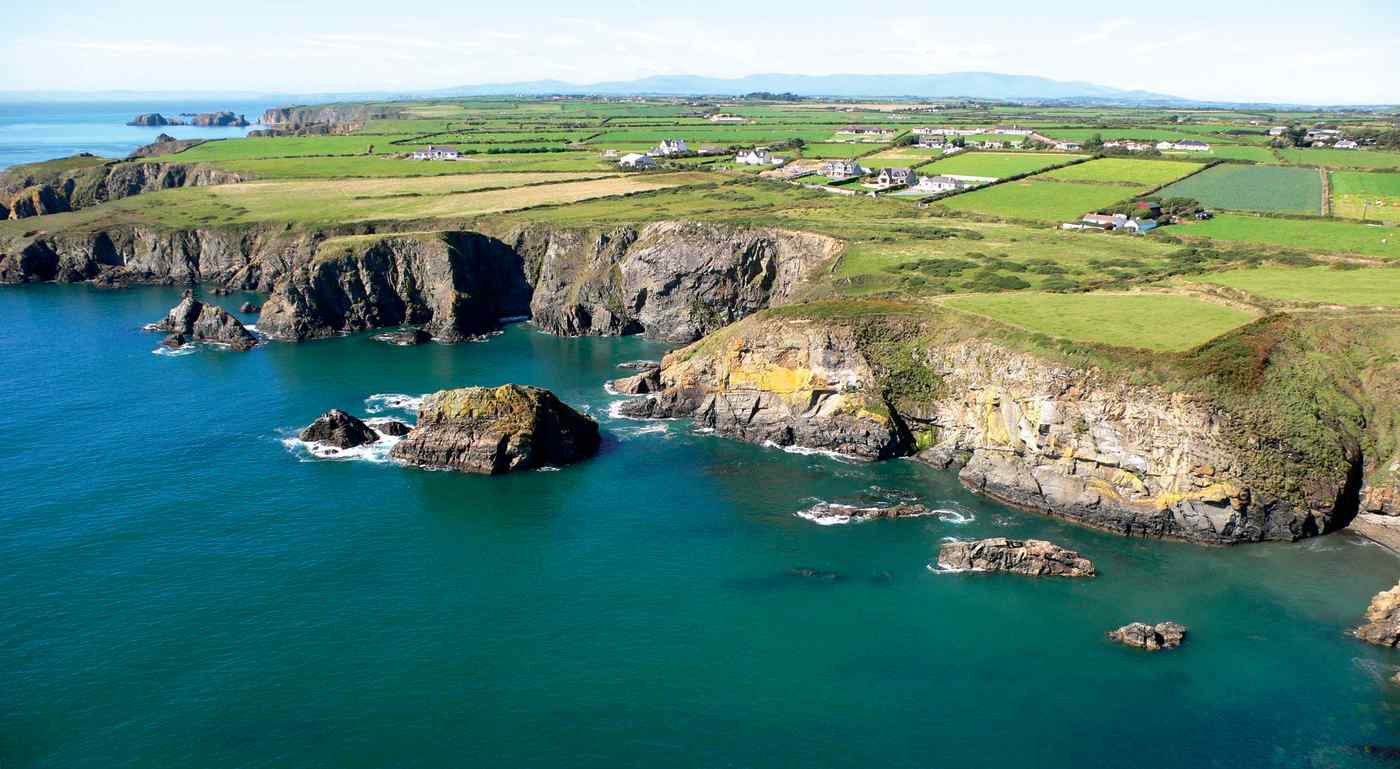 Copper Coast in Waterford, Ireland