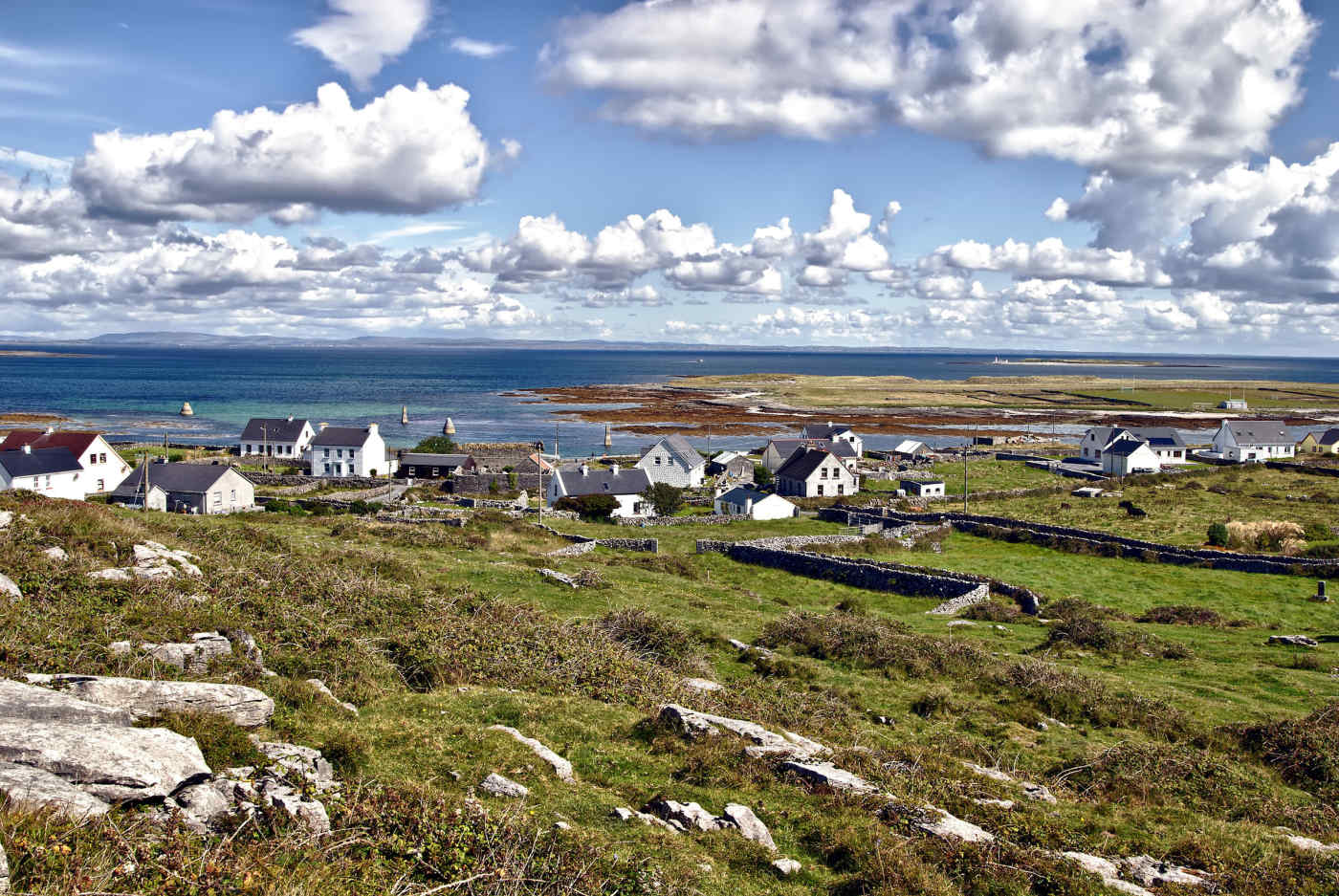 Inisheer Island in Aran Islands, Ireland