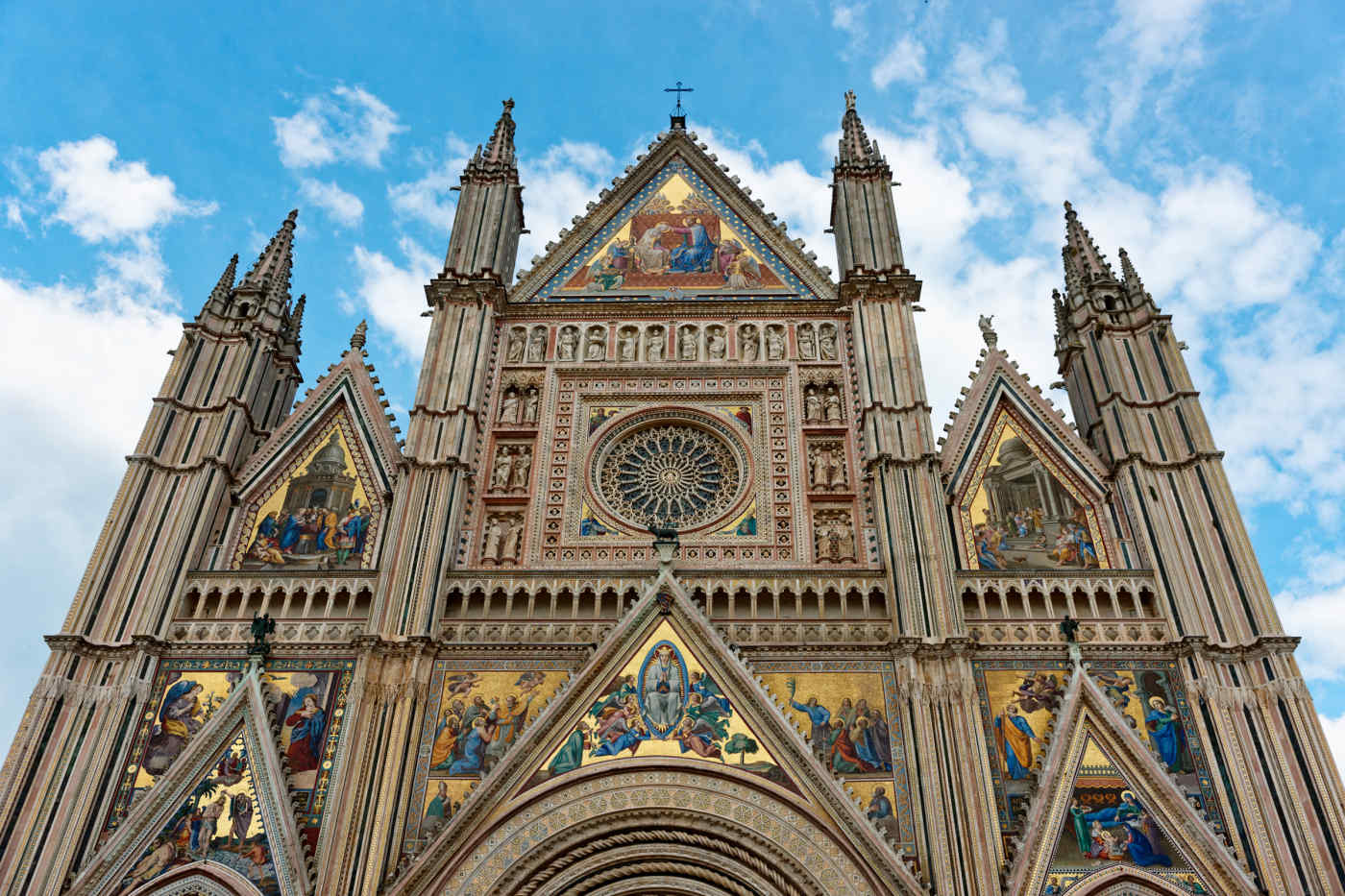 Orvieto Cathedral in Orvieto, Italy