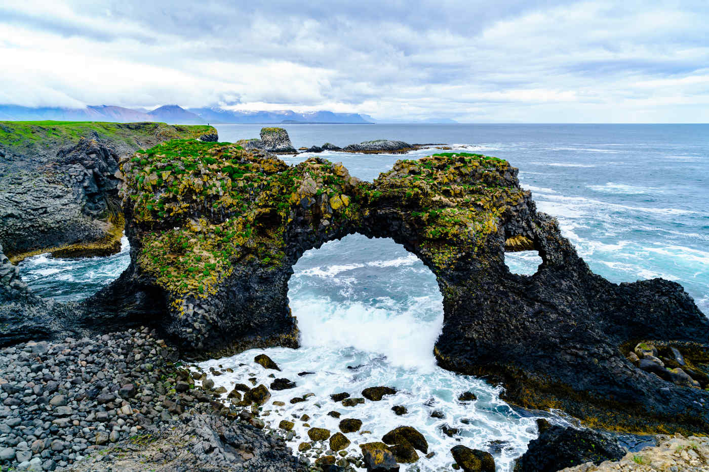 Arnarstapi Sea Cliffs