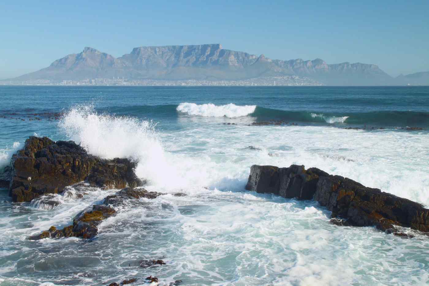 View from Robben Island, Cape Town, South Africa