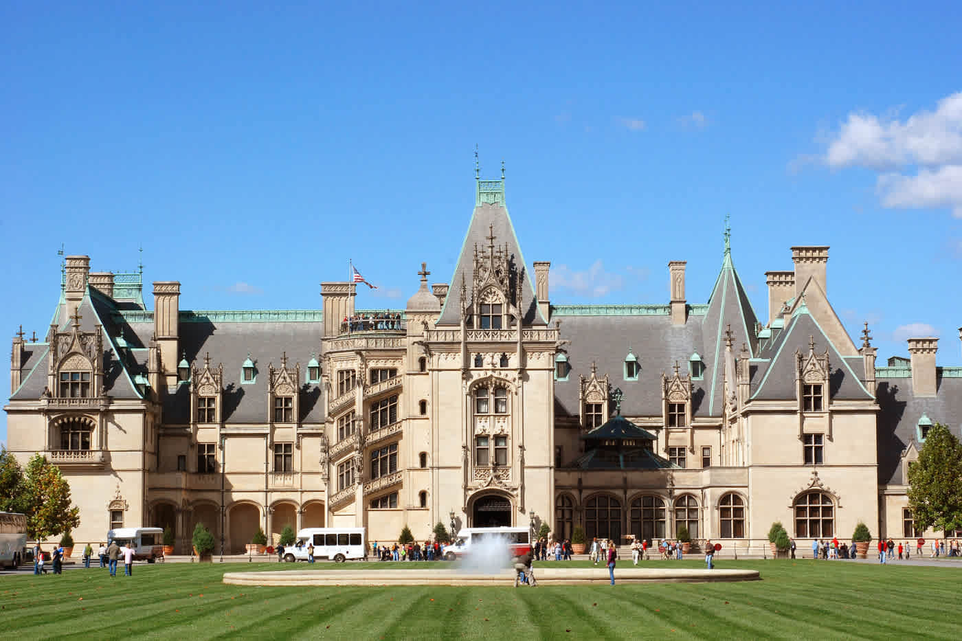 Biltmore Mansion in Asheville, North Carolina