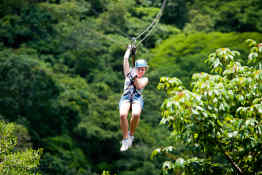 Zip lining Costa Rica