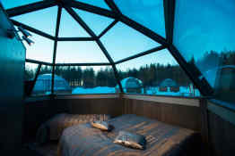 Glass Igloos in Finland