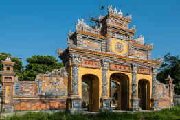 Old Imperial City of Hue in Vietnam