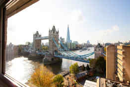 View from The Tower Hotel in London