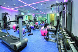 Luxe Boutique Hotel Fitness Center