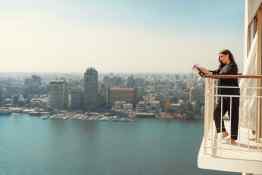 Hilton Grand Nile Tower - View from Guest Room