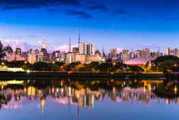 Sao Paulo Skyline Brazil