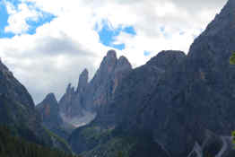 Dolomites peaks