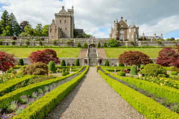 Drummond Castle, Perthshire, Scotland