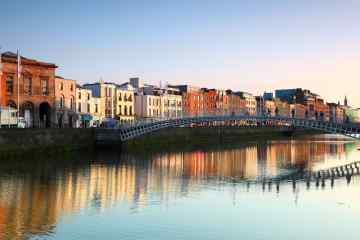 Ha’penny Bridge in Dublin