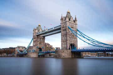 Tower Bridge in London, England