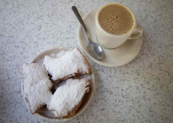 Beignets and Cafe Au Lait