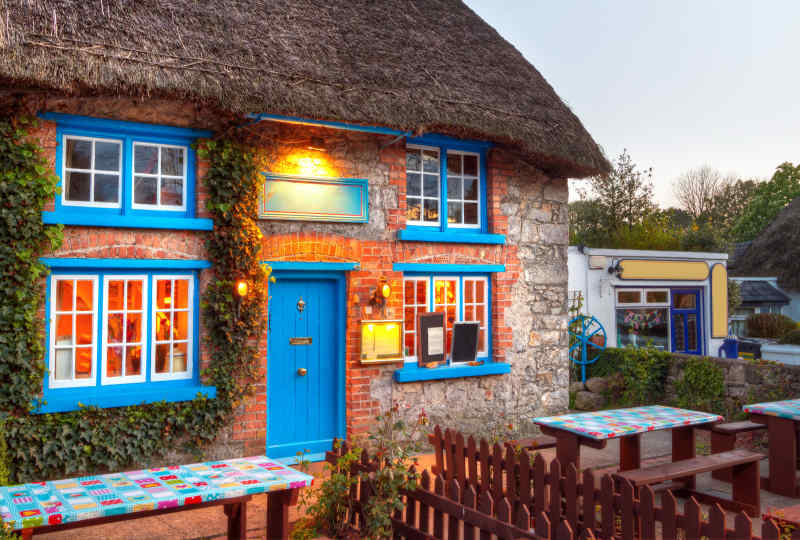 Traditional Cottage in Adare, Ireland