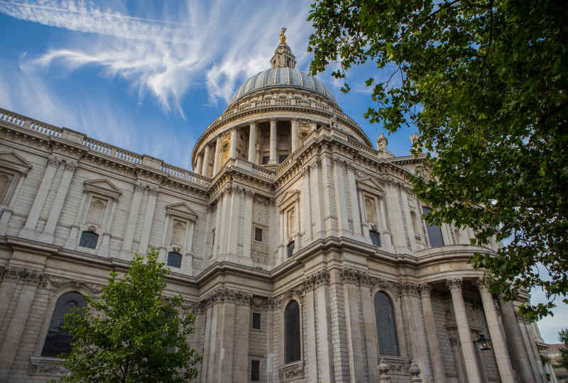 St Paul's Cathedral in London, England