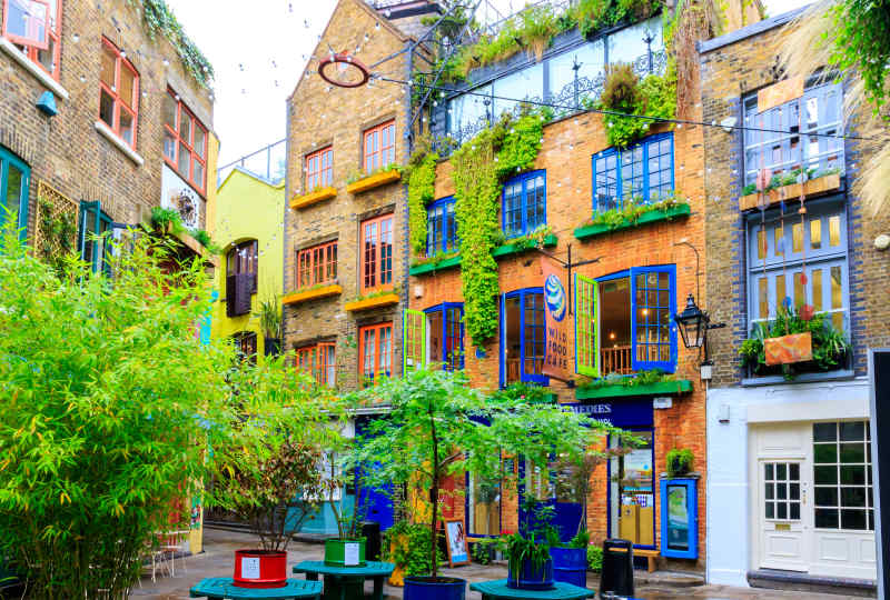 Neal's Yard in London, England