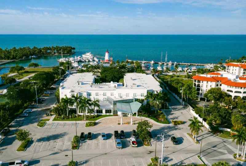 Faro Blanco Resort & Yacht Club — Aerial Shot