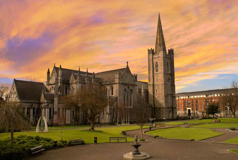 St. Patrick's Cathedral in Dublin