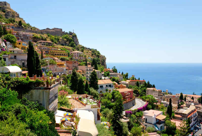 Taormina Coastline